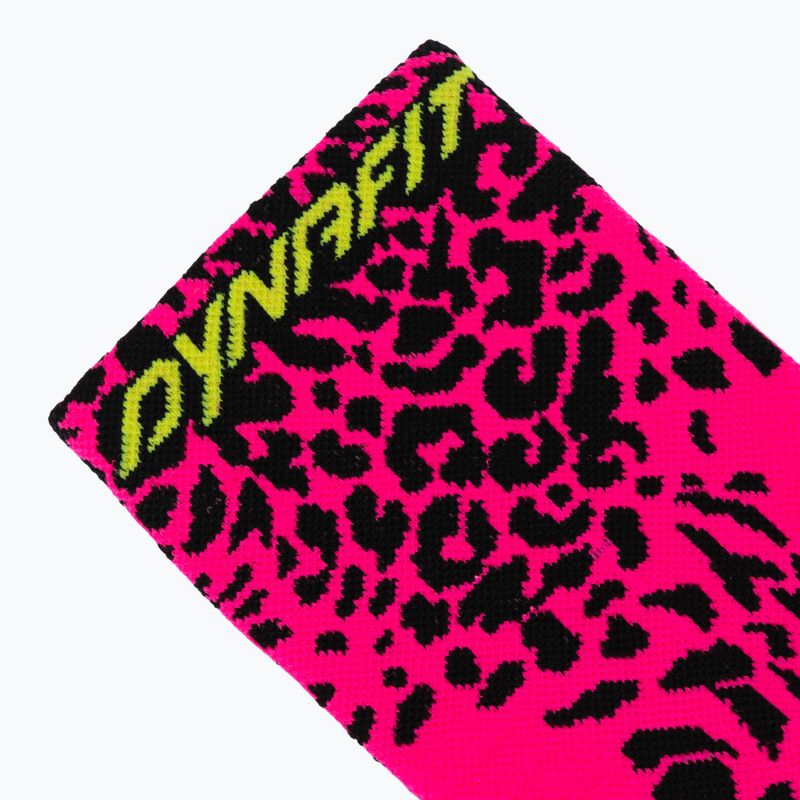 Socks DYNAFIT Run Wild Mid pink glo/0910 3
