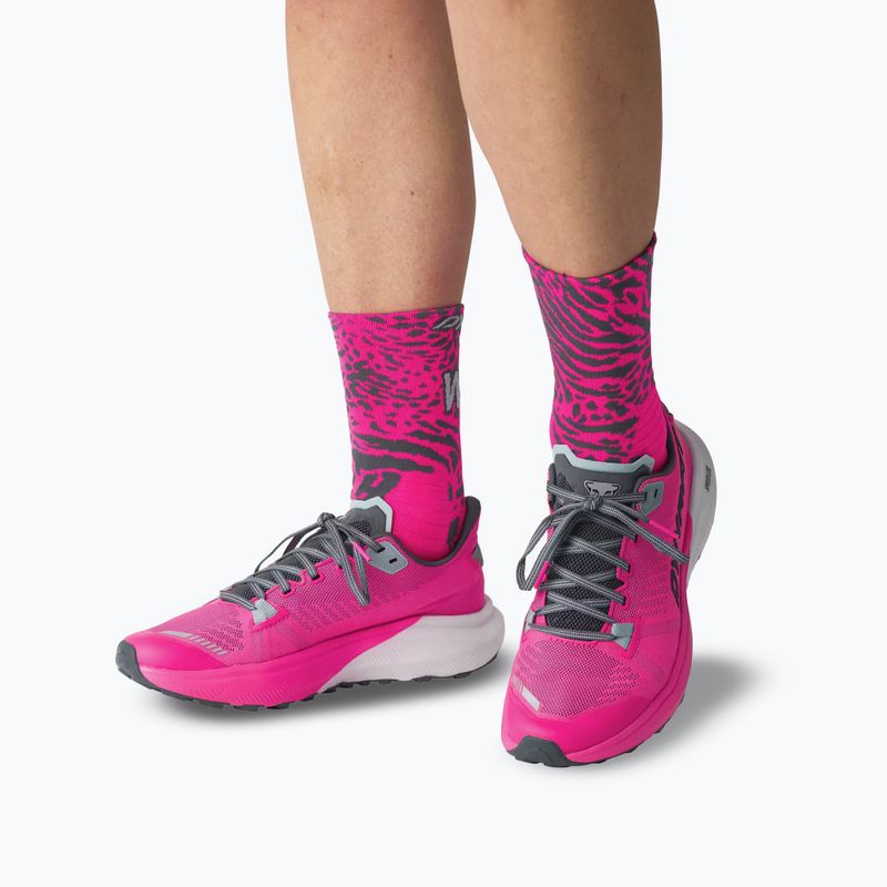 Socks DYNAFIT Run Wild Crew pink glo 6