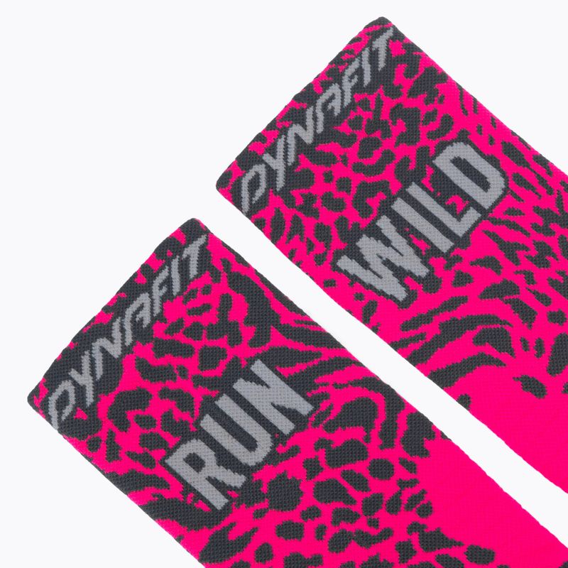 Socks DYNAFIT Run Wild Crew pink glo 3