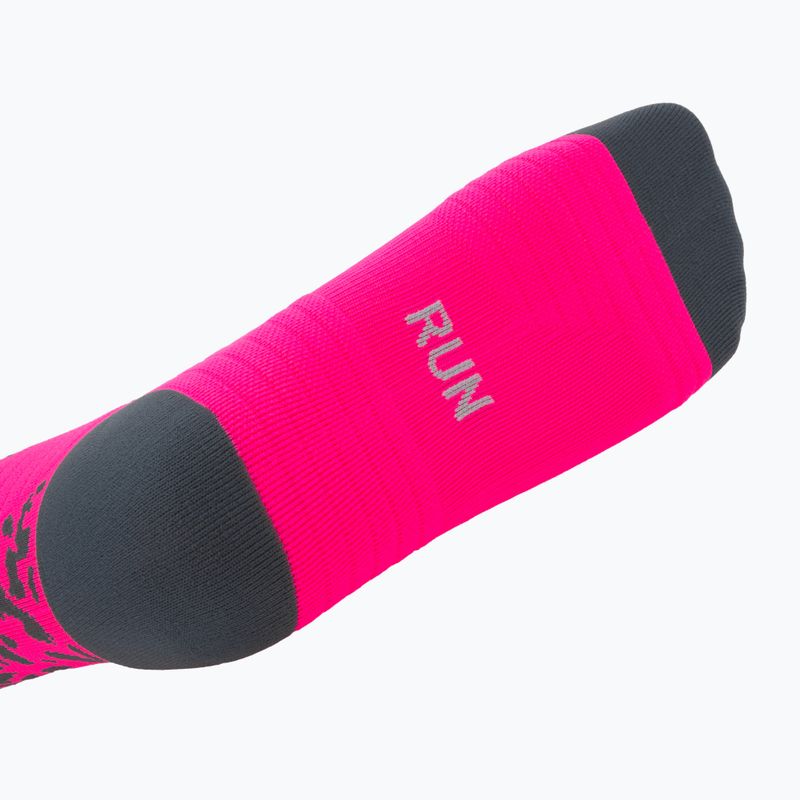 Socks DYNAFIT Run Wild Crew pink glo 4