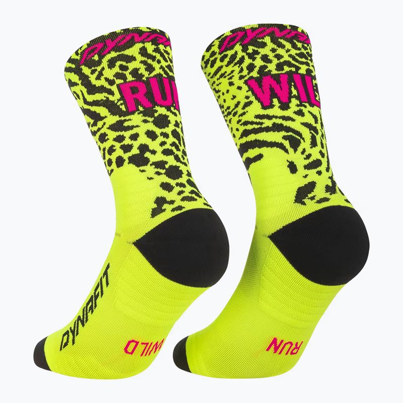 Socks DYNAFIT Run Wild Crew ultra yellow 5