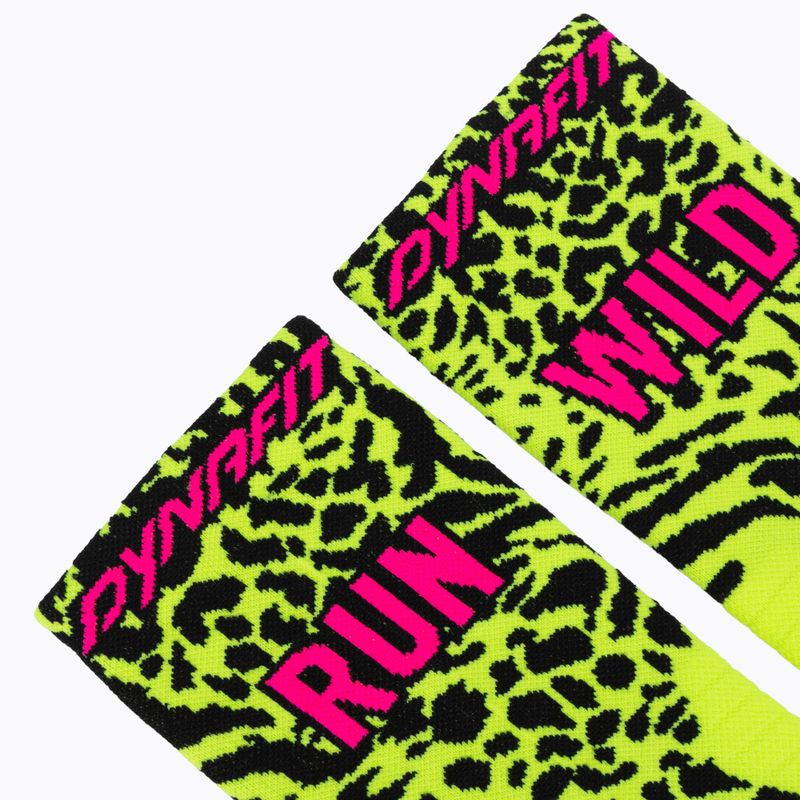 Socks DYNAFIT Run Wild Crew ultra yellow 3