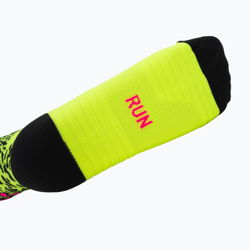 Socks DYNAFIT Run Wild Crew ultra yellow 4