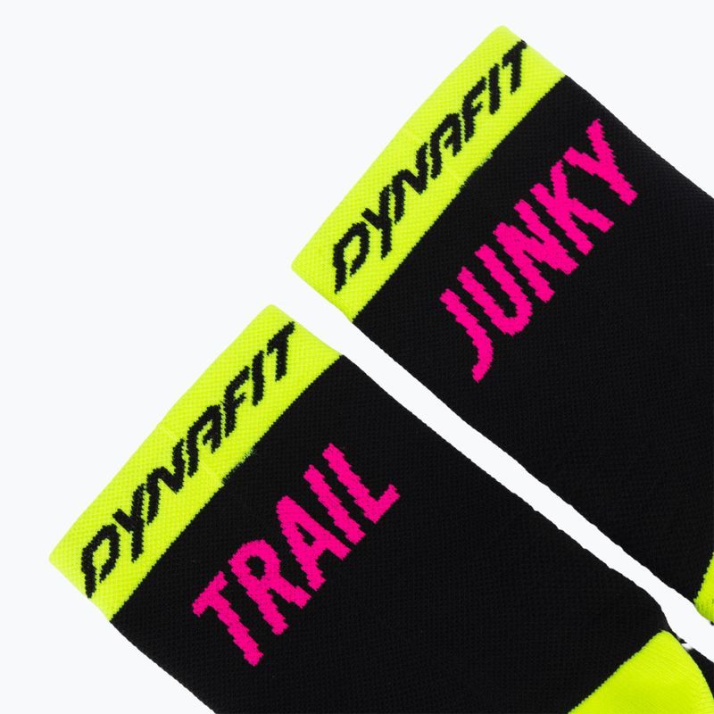Socks DYNAFIT Trail Mid black out ultra yellow/5A30 3