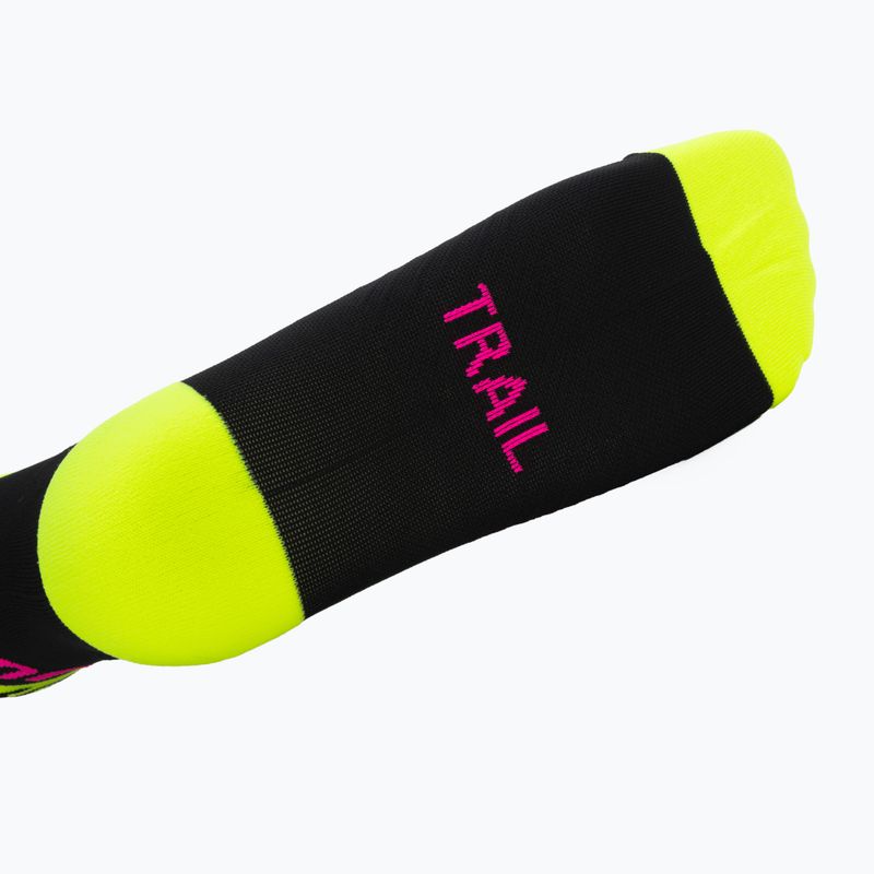 Socks DYNAFIT Trail Mid black out ultra yellow/5A30 4