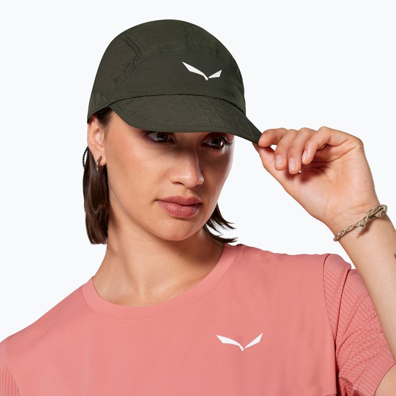Baseball cap Salewa Pedroc 2 DST Light dark olive 3