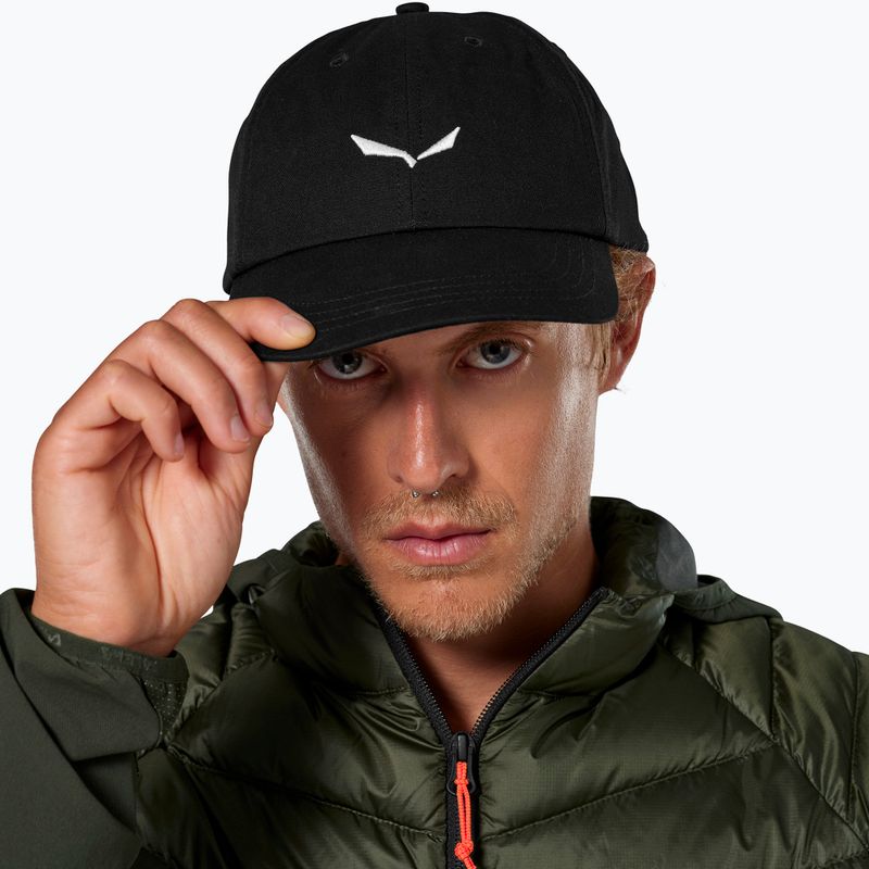 Baseball cap Salewa Eagle Logo black out 3