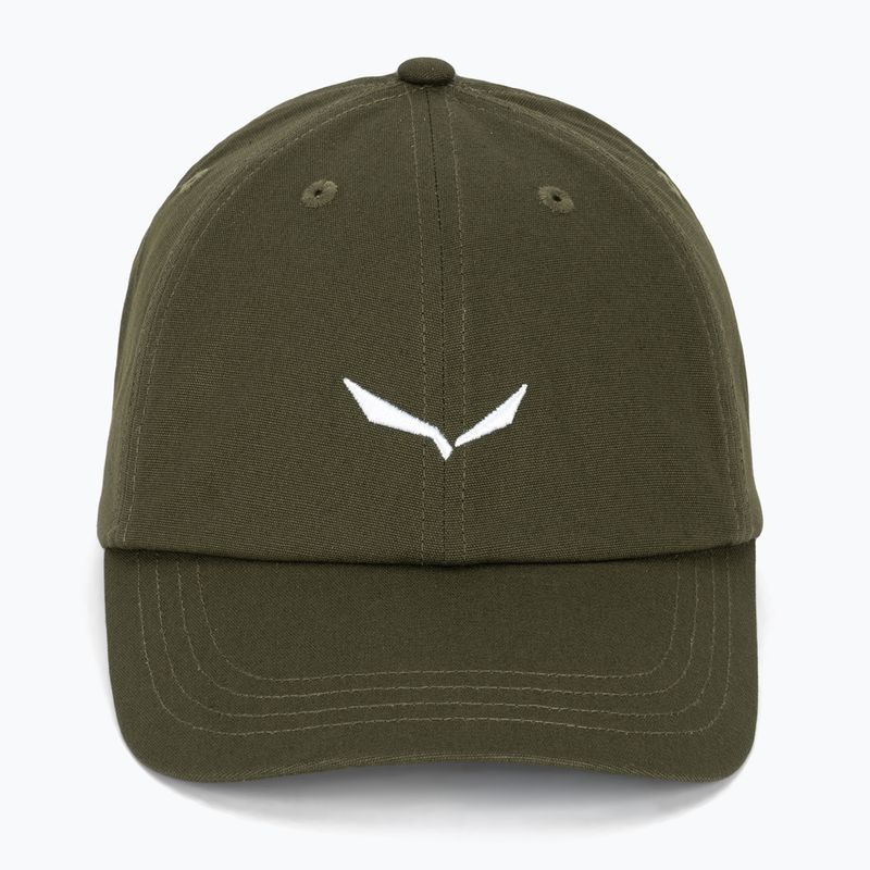 Baseball cap Salewa Eagle Logo dark olive 2