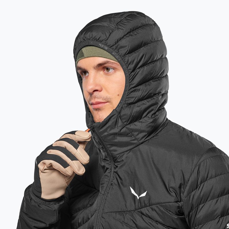 Men's insulated jacket Salewa Brenta Rds Dwn black out 4