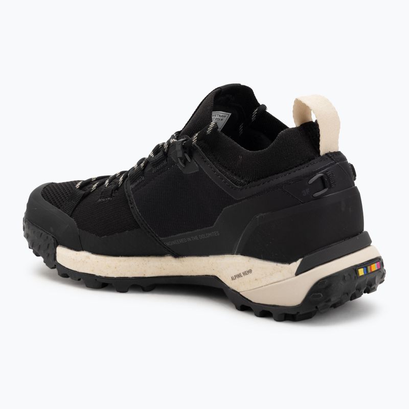 Women's trekking boots Salewa Puez 2 Knit Powertex black/black 3