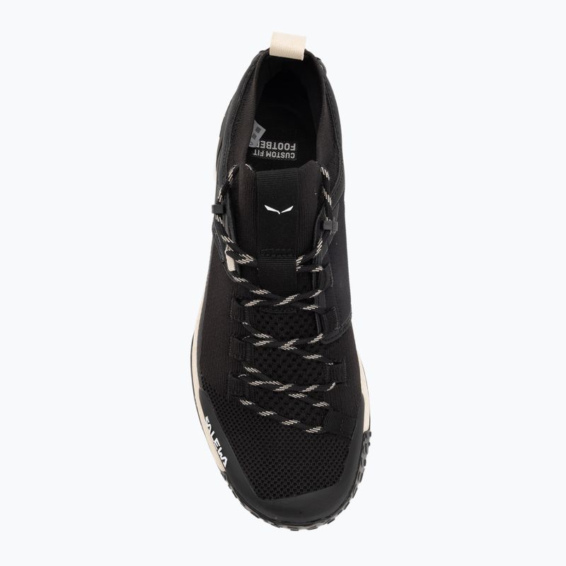 Women's trekking boots Salewa Puez 2 Knit Powertex fluo orange/black 5