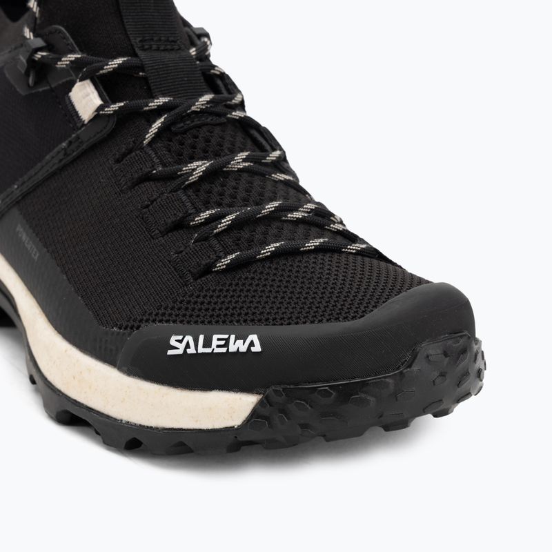 Women's trekking boots Salewa Puez 2 Knit Powertex fluo orange/black 7