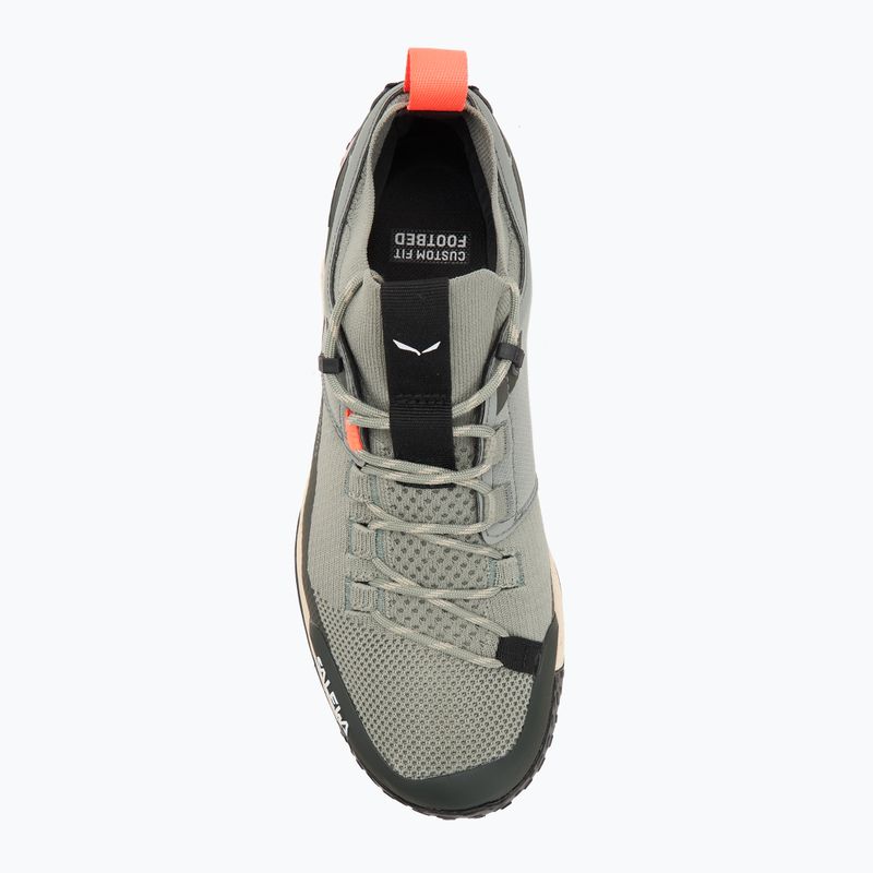Women's trekking boots Salewa Puez 2 Knit Powertex shadow/dark olive 5