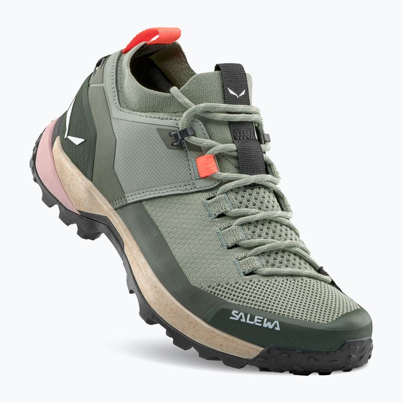 Women's trekking boots Salewa Puez 2 Knit Powertex shadow/dark olive 10