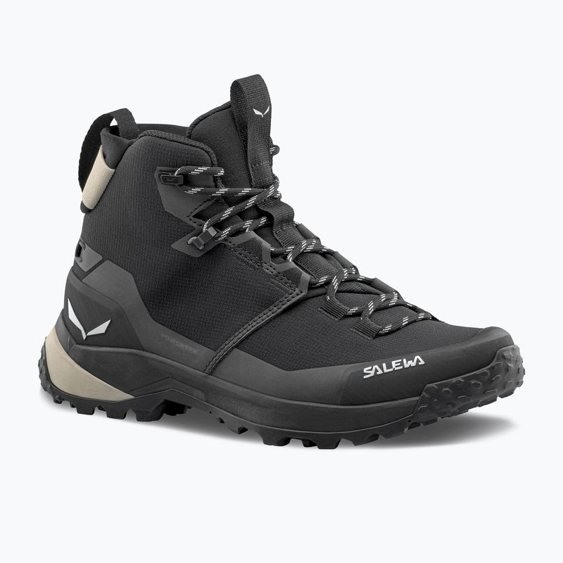 Women's trekking boots Salewa Puez 2 Mid Ptx black/black
