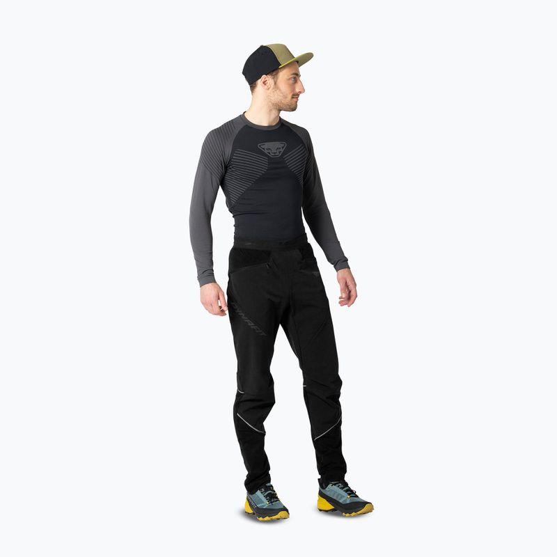 Men's trekking trousers DYNAFIT Transapler Warm Pants black out 2