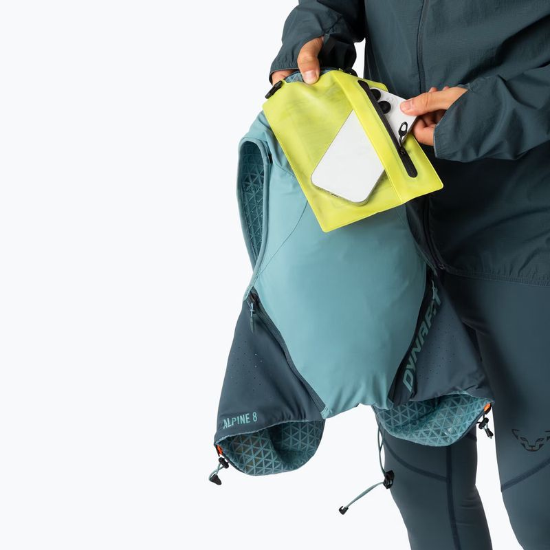 Running vest DYNAFIT Alpine 8 Vest smoke blue/cinder 11