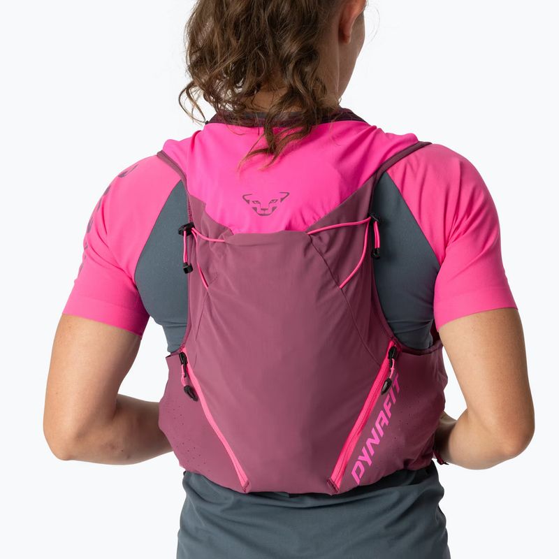 Running vest DYNAFIT Alpine 15 Vest pink glo/amaranth 5