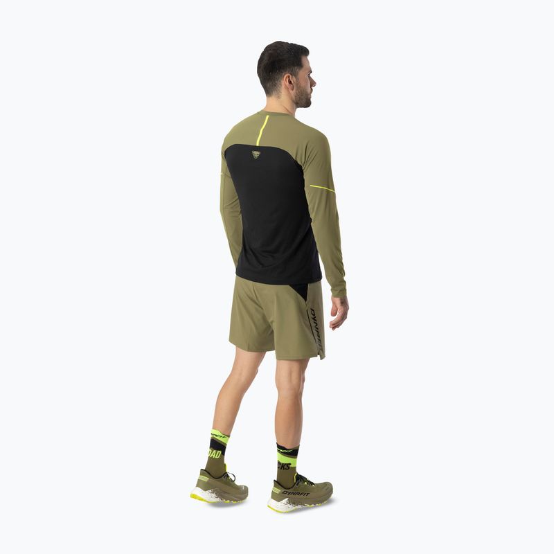 Men's running longsleeve DYNAFIT Alpine Pro military green/0910 3