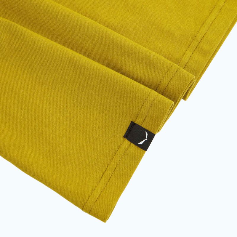Men's T-shirt Salewa Eagle Geometric olive oil 4