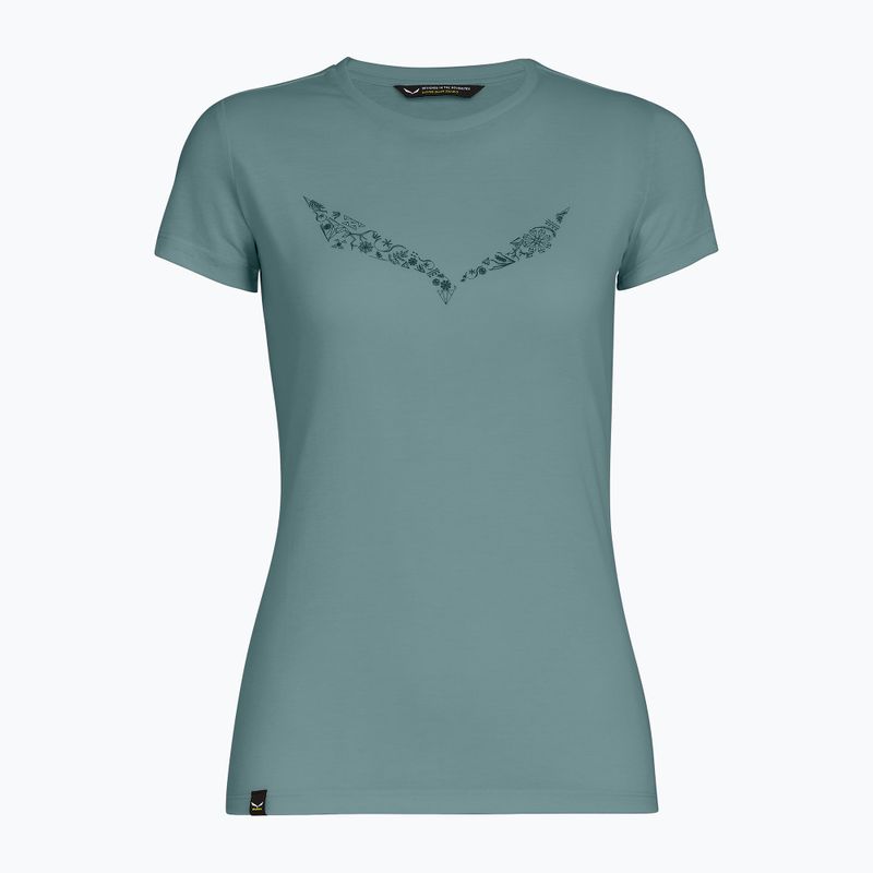 Women's T-shirt Salewa Solid Dry willow