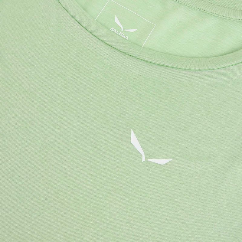 Women's trekking longsleeve Salewa Puez Melange Dry pastel green melange 3