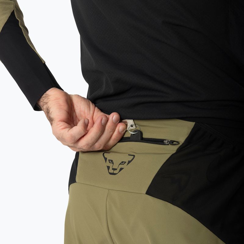 Men's running shorts DYNAFIT Alpine Pro 2IN1 military green 6