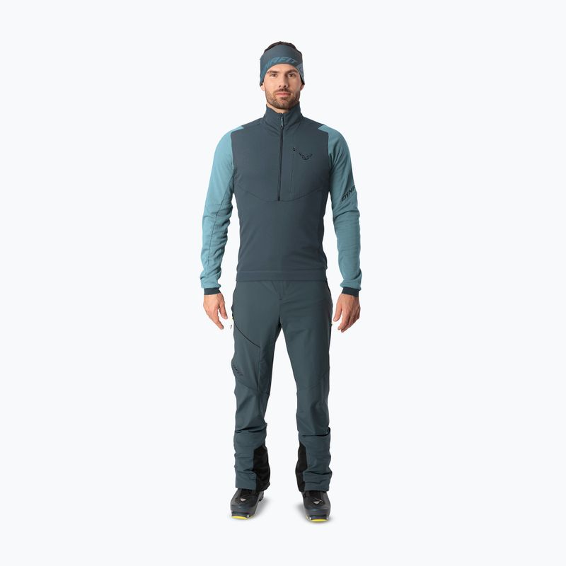 Men's ski touring fleece DYNAFIT Blacklight Thermal 1/2 Zip smoke blue/0720 2