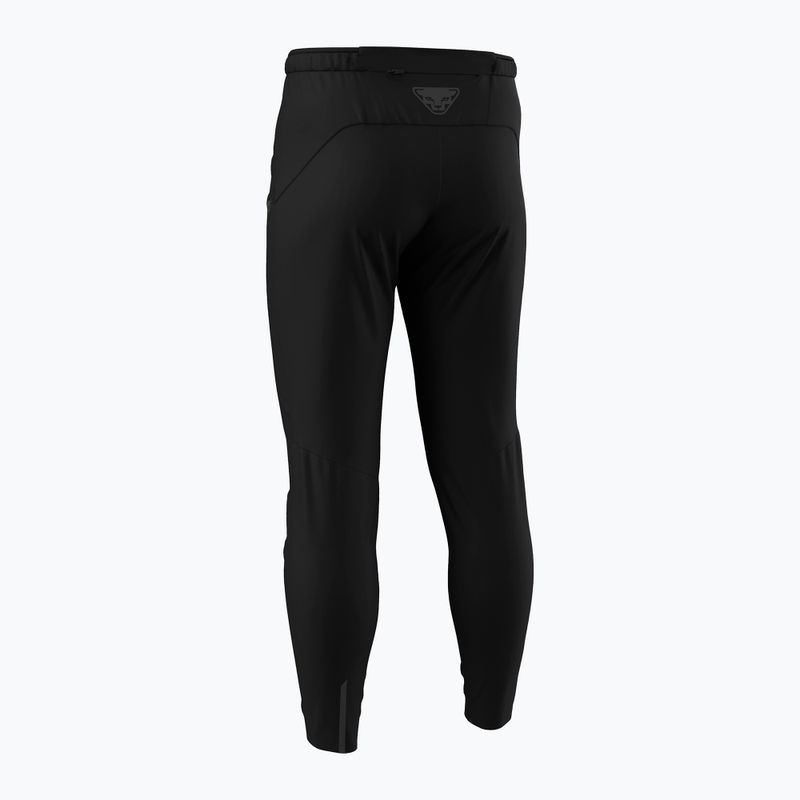 Men's running trousers DYNAFIT Trail Refelctive Pant black out