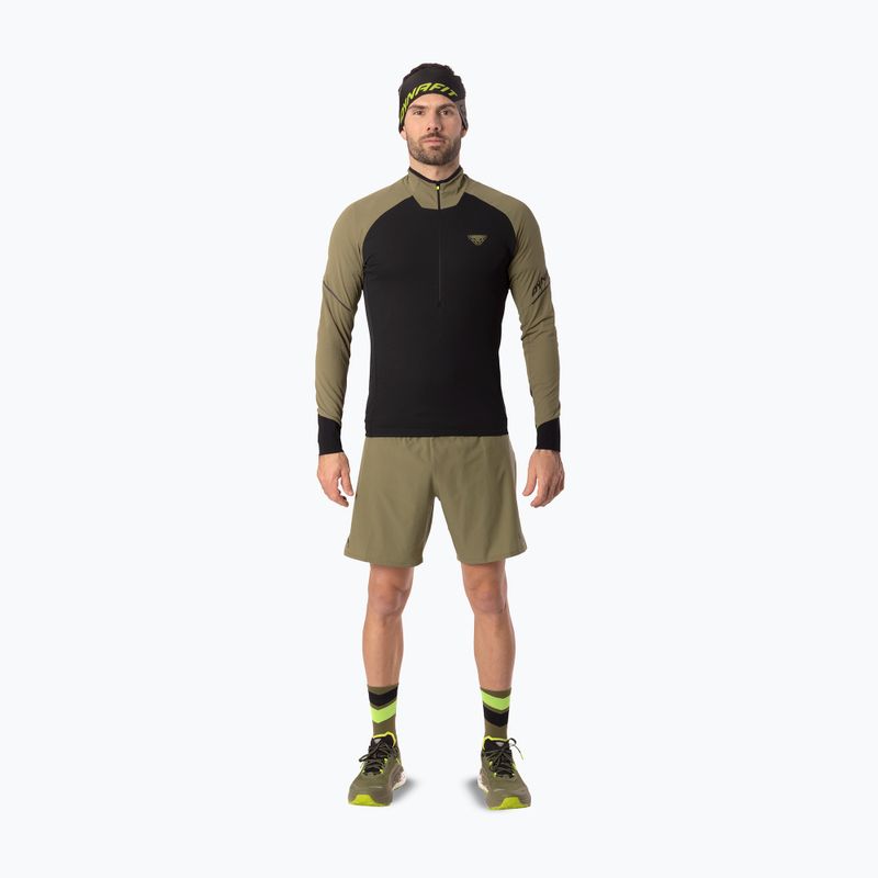 Men's running sweatshirt Dynafit Alpine LS 1/2 Zip Tee military green/0910 2