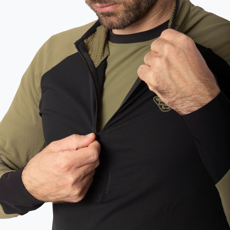 Men's running sweatshirt Dynafit Alpine LS 1/2 Zip Tee military green/0910 4