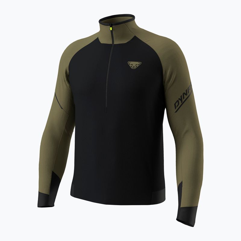 Men's running sweatshirt Dynafit Alpine LS 1/2 Zip Tee military green/0910 7