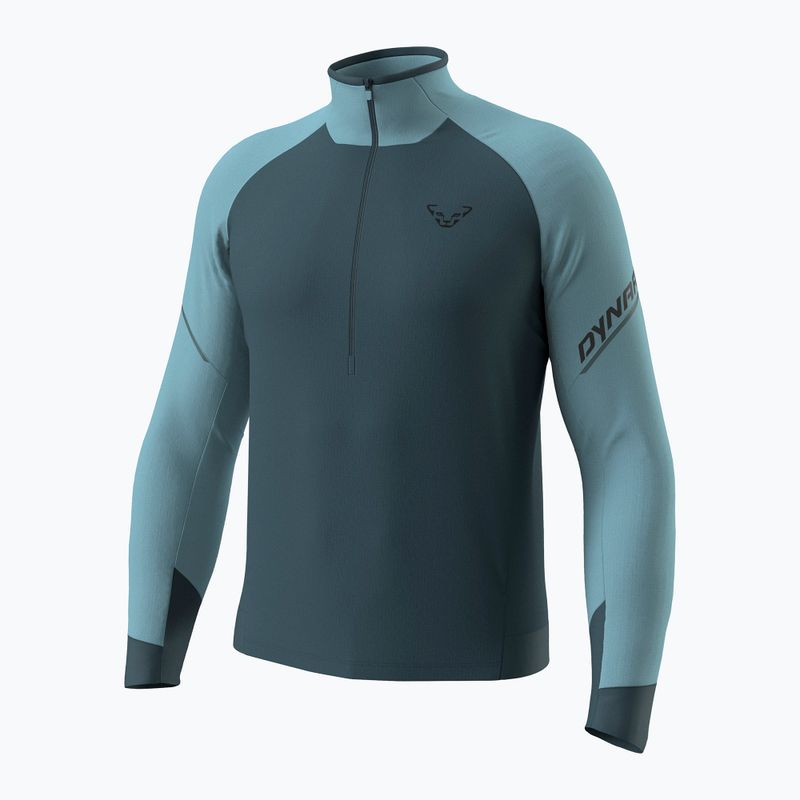 Men's running sweatshirt Dynafit Alpine LS 1/2 Zip Tee smoke blue/0720/3162 4