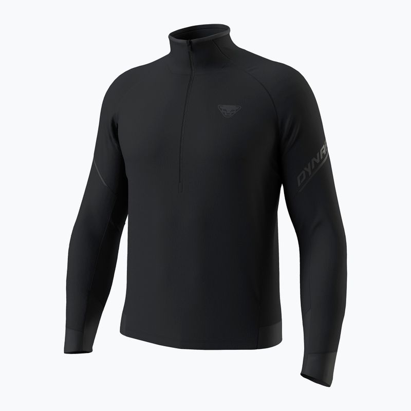 Men's running sweatshirt Dynafit Alpine LS 1/2 Zip Tee black out