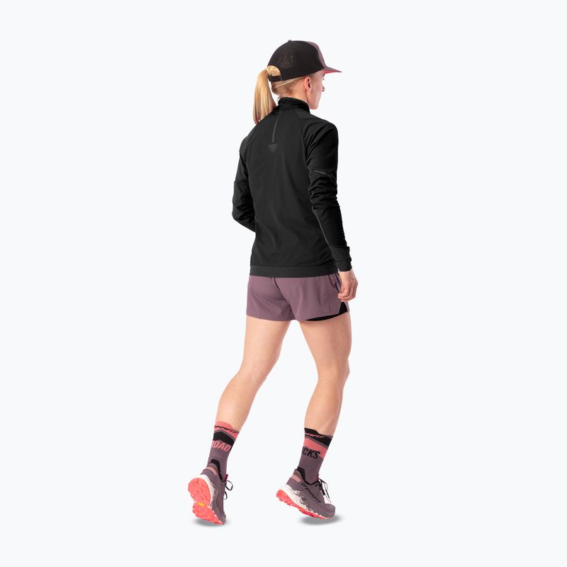 Women's running sweatshirt Dynafit Alpine LS 1/2 Zip Tee black out 3