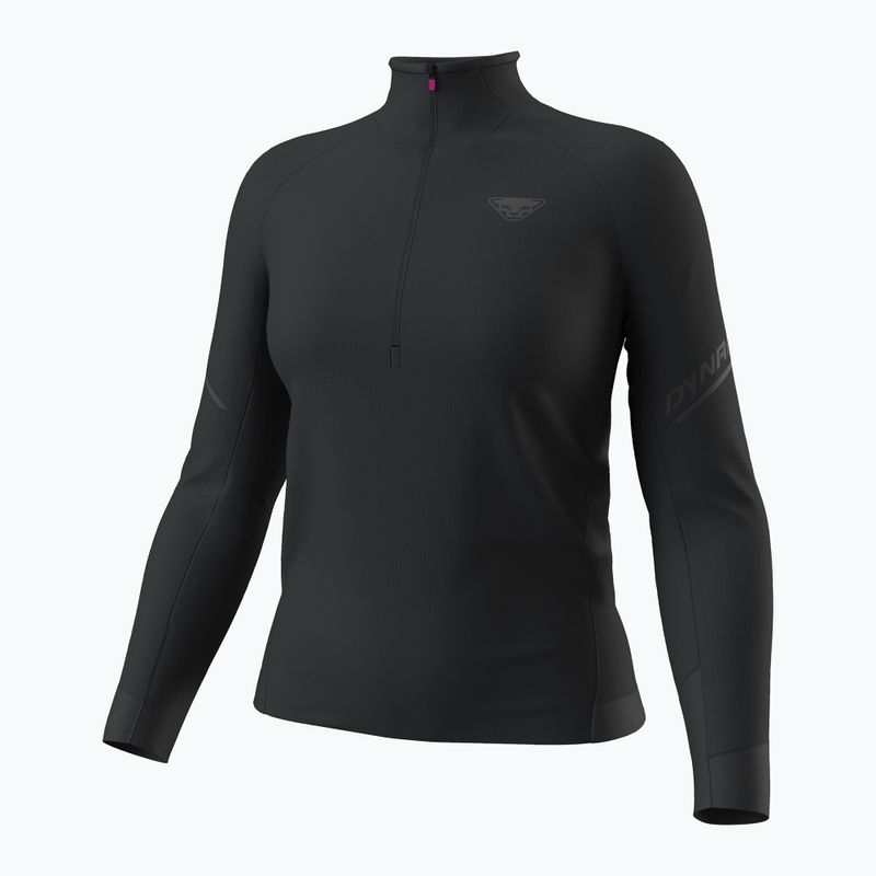 Women's running sweatshirt Dynafit Alpine LS 1/2 Zip Tee black out 4