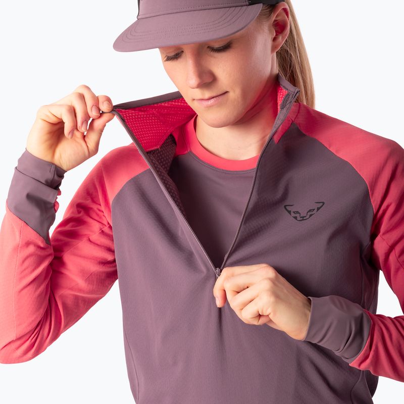 Women's running sweatshirt Dynafit Alpine LS 1/2 Zip Tee cabana/6A90 4
