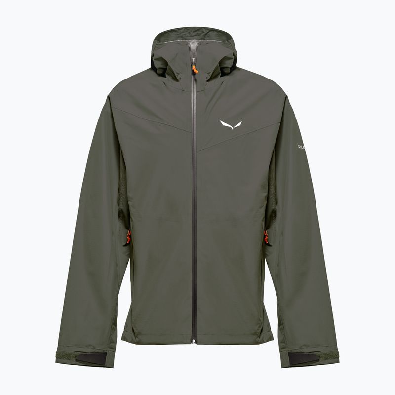 Men's rain jacket Salewa Puez Aqua 4 Ptx 2.5L faded green