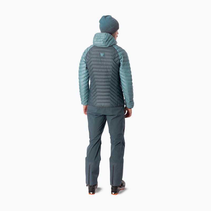 Men's ski touring jacket DYNAFIT Radical RDS Down Hooded Jacket smoke blue/0720 2