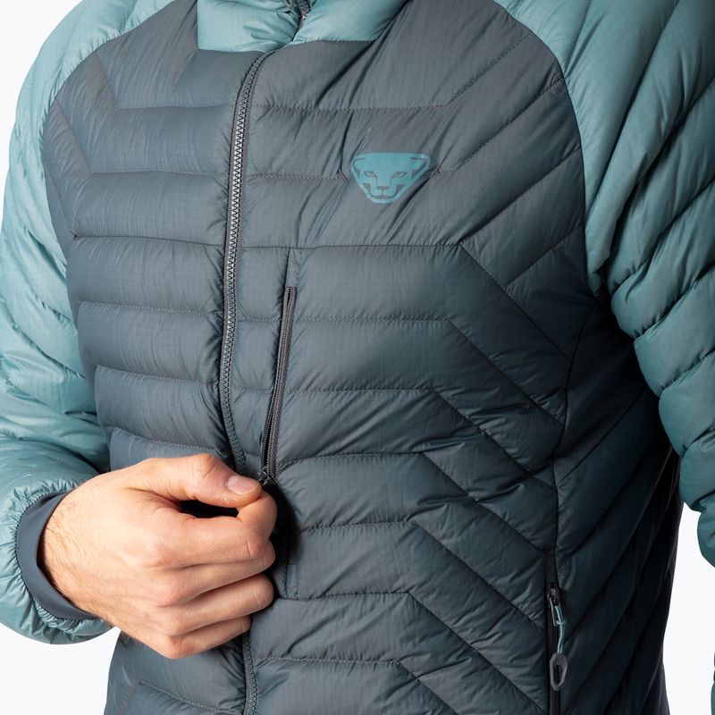 Men's ski touring jacket DYNAFIT Radical RDS Down Hooded Jacket smoke blue/0720 4