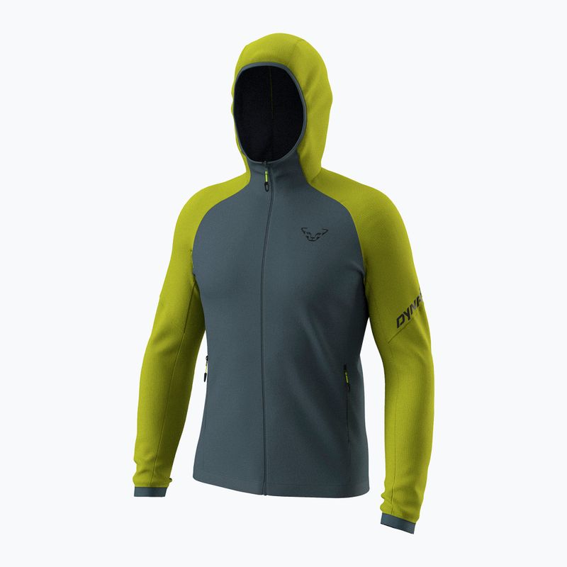 Men's DYNAFIT Radical Polartec Hooded Ski Touring Sweatshirt golden lime/0720 6