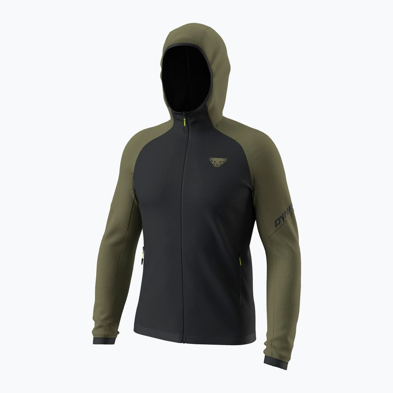 Men's DYNAFIT Radical Polartec Hooded Ski Touring Sweatshirt military green/0910 4