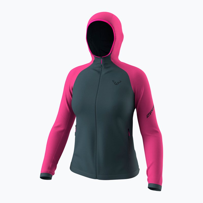 Women's DYNAFIT Radical Polartec Hooded Ski Touring Sweatshirt flamingo/0720 4