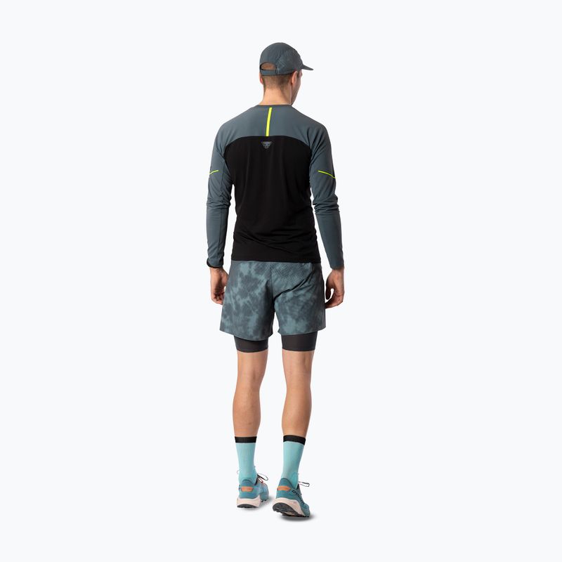 Men's running shorts DYNAFIT Trail Reflective 2in1 cinder 2