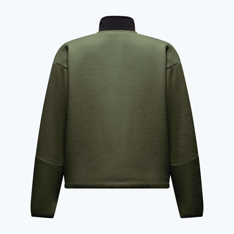 Women's fleece sweatshirt Salewa Fanes Full Zip Faded Green 2