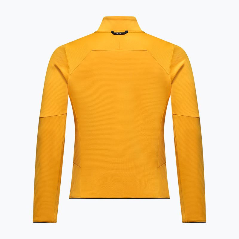 Men's fleece sweatshirt Salewa Ortles Fleece Full Zip Gold 2