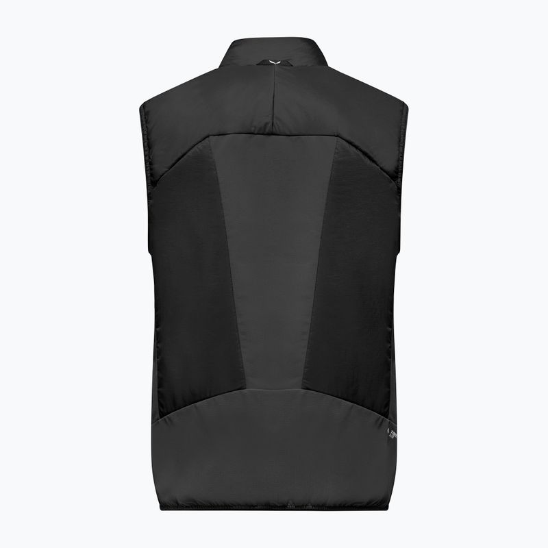 Trekking gilet Salewa Ortles Hybrid Tyrol Wool Air black out 2