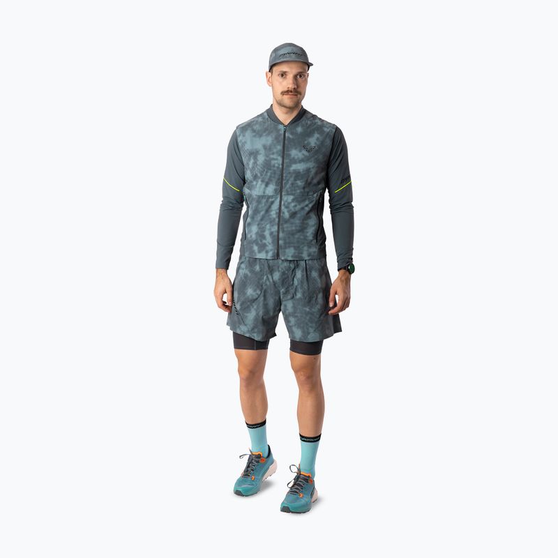 Men's running gilet DYNAFIT Trail Reflective Insulation Vest cinder 2