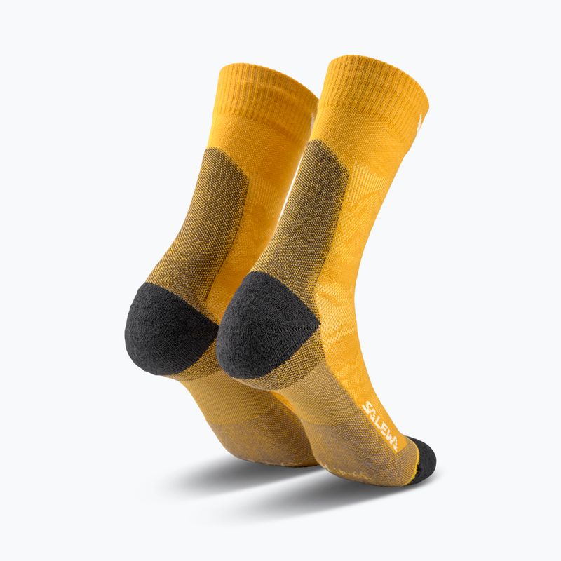Men's socks Salewa Ortles AM Crew gold 2