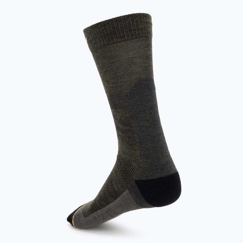 Men's socks Salewa Ortles AM Crew dark olive 2